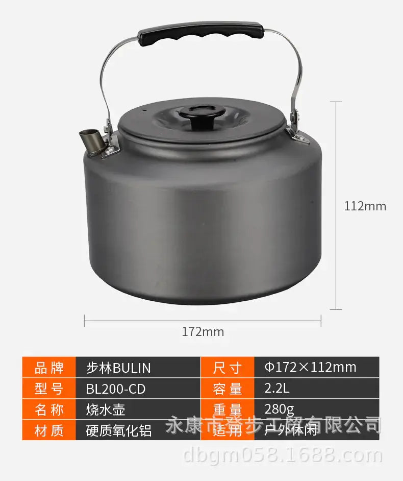 Portable Camping Kettle for Outdoor Tea Brewing ZenBird Store