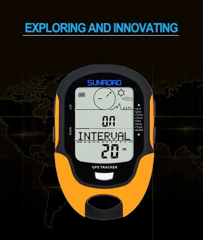 SUNROAD Handheld GPS Outdoor Altimeter and Compass ZenBird Store