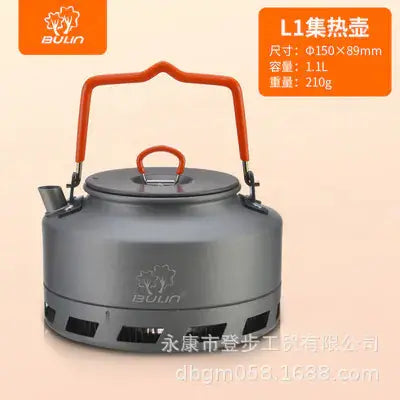 Portable Camping Kettle for Outdoor Tea Brewing ZenBird Store