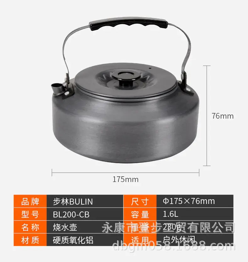Portable Camping Kettle for Outdoor Tea Brewing ZenBird Store