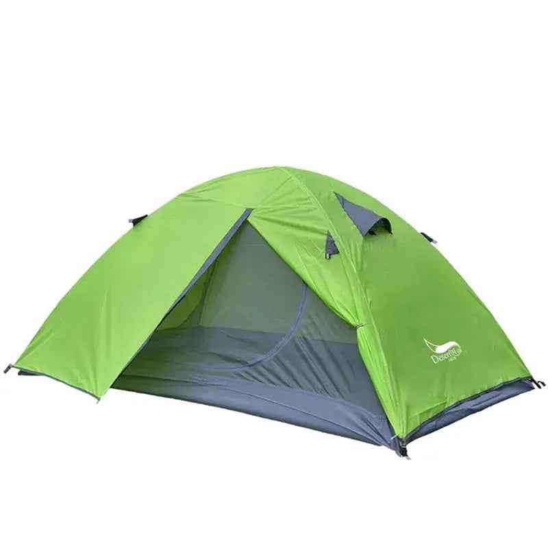 Desert&Fox Backpacking Tent 2 Person Aluminum Pole Lightweight Camping Tent