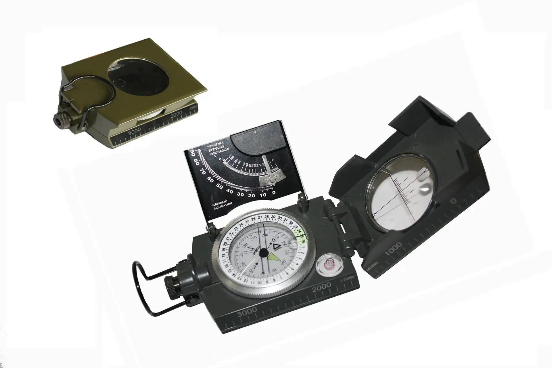 Compass and Inclination Meter with Degree Scale ZenBird Store