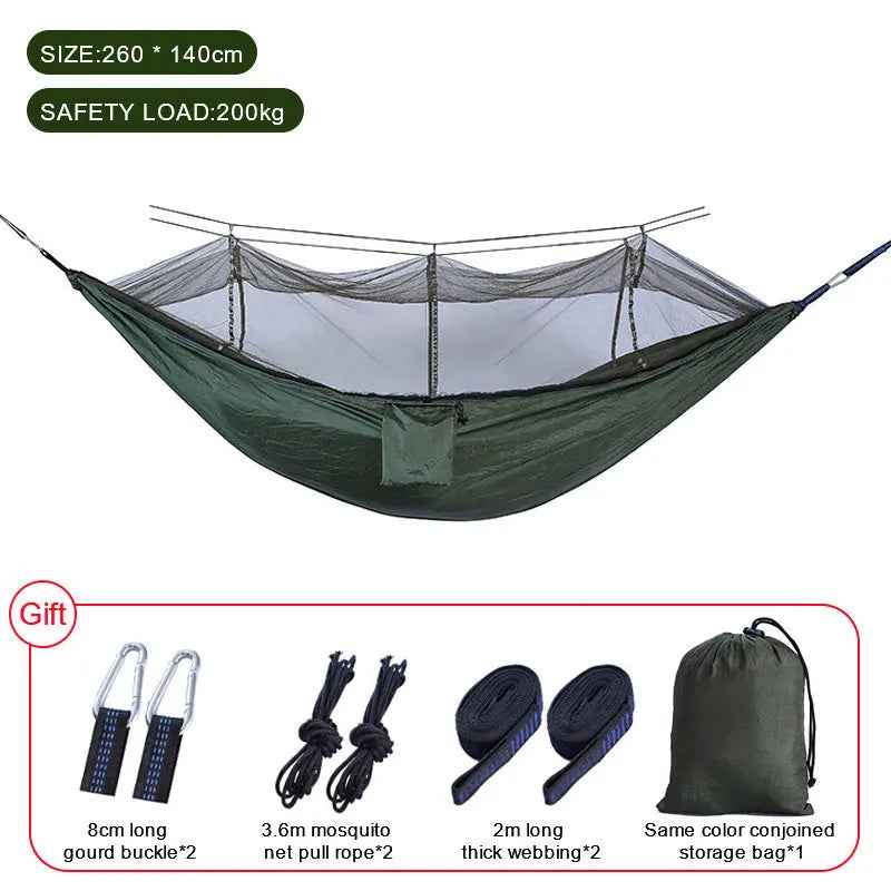 Sleeping Hammock Outdoor Parachute Camping
