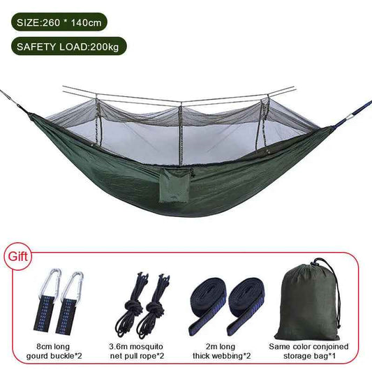 Sleeping Hammock Outdoor Parachute Camping