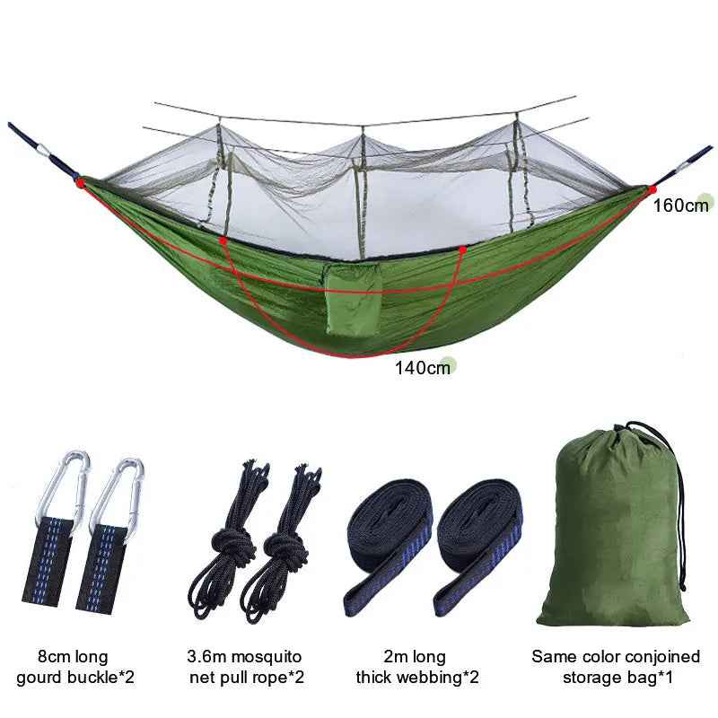 Sleeping Hammock Outdoor Parachute Camping