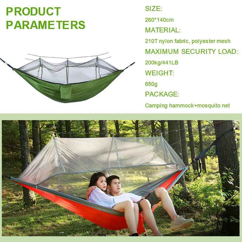 Sleeping Hammock Outdoor Parachute Camping